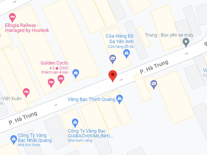 Phố Hà Trung thuộc phường Hàng Bông, quận Hoàn Kiếm, Thành phố Hà Nội