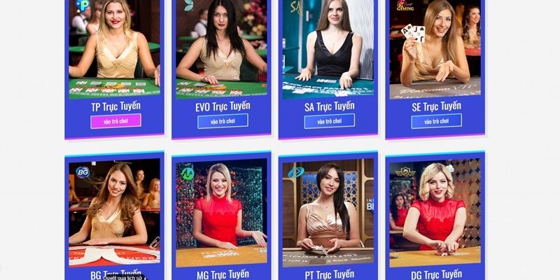 Trải nghiệm Casino live cực đỉnh tại TP88