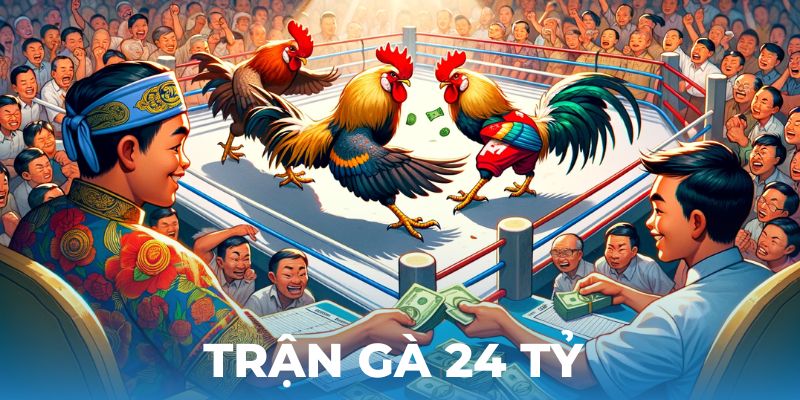 Trận Gà 24 Tỷ – Cuộc Đối Đầu Lịch Sử Khiến Giới Đá Gà Dậy Sóng